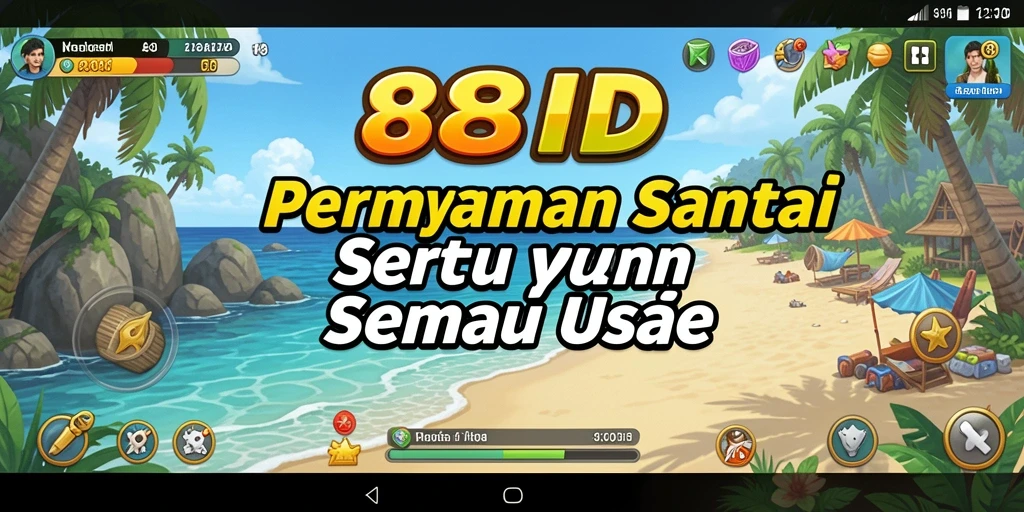 Tangkapan layar menunjukkan keseruan gameplay Casual di 88ID.