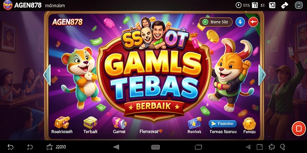 Screenshot unik dari gameplay seru AGEN878 dengan tampilan grafik slot yang menarik.