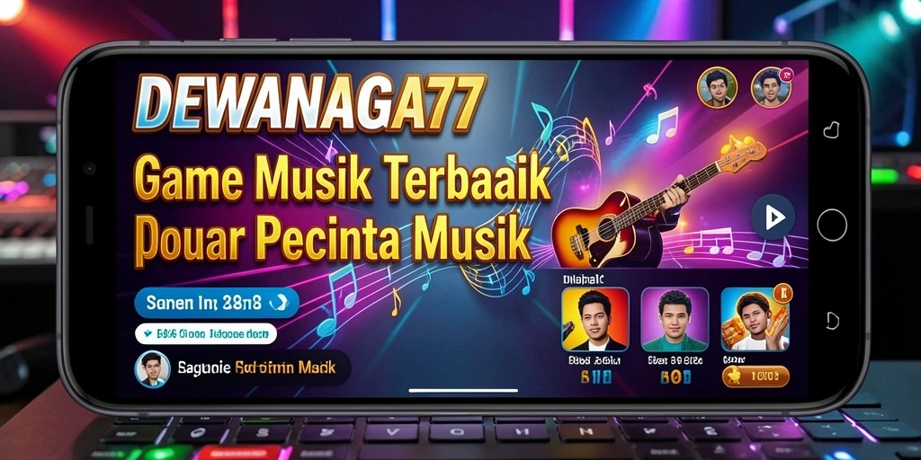 Tampilan gameplay menarik di DEWANAGA77 dengan fitur musik interaktif.