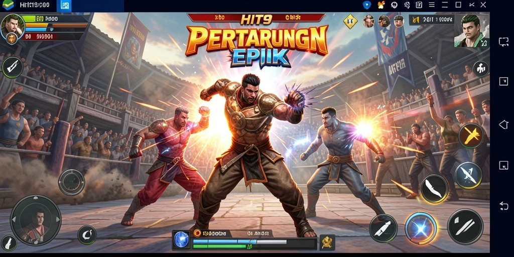 Gameplay seru dengan grafis memukau di HIT9.